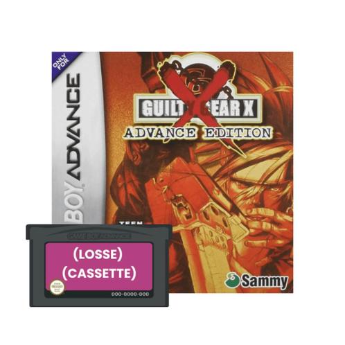 GBA | Guilty Gear X Advance Edition (Losse Cassette), Spelcomputers en Games, Games | Nintendo Game Boy, Zo goed als nieuw, Vechten