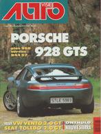Porsche 928 in Autovisie e.a. 1992, Boeken, Auto's | Folders en Tijdschriften, Gelezen, Ophalen of Verzenden, Autovisie, Porsche