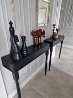 2x Sidetable wandtafel halftafelje kaptafel muurtafel dressi, Ophalen, Zo goed als nieuw, 60 cm of meer, Rechthoekig