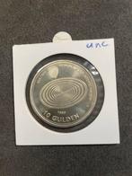 Zilveren 10 Gulden 1999/2000 Millennium - UNC, Postzegels en Munten, Munten | Nederland, Koningin Beatrix, Zilver, Ophalen of Verzenden