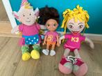 Poppen; Fien, Dora en K3, Ophalen of Verzenden, Gebruikt