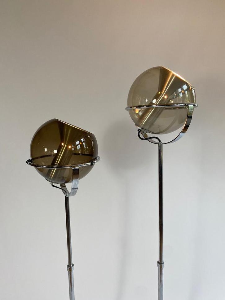 Raak Globe vintage designlamp, Huis en Inrichting, Lampen | Vloerlampen, Zo goed als nieuw, Ophalen of Verzenden
