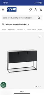 Dressoir Virum (Jysk), Huis en Inrichting, Kasten | Dressoirs, Ophalen of Verzenden, Zo goed als nieuw, 25 tot 50 cm, 100 tot 150 cm