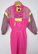 Vintage NEON skipak 38 retro fout après-ski carnaval klunen, Ophalen of Verzenden, Zo goed als nieuw, Jongen of Meisje