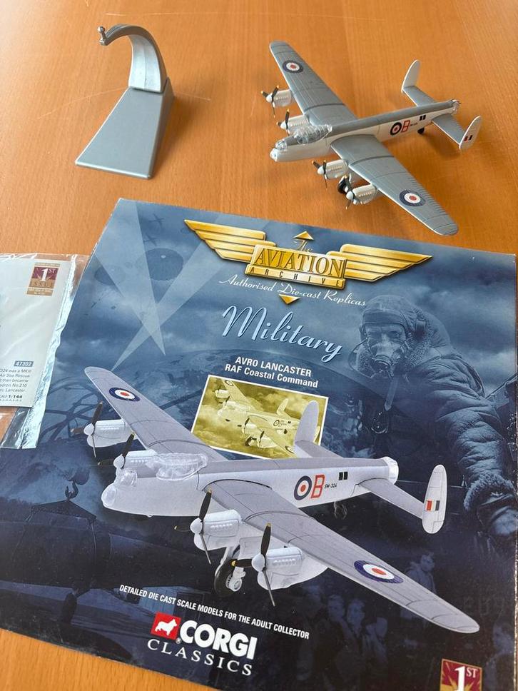 Corgi Classics Avro Lancaster Diecast schaal 1:144, Verzamelen, Luchtvaart en Vliegtuigspotten, Zo goed als nieuw, Ophalen