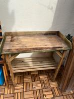 Oppottafel voor tuin, Ophalen, Gebruikt, Rechthoekig, Hout