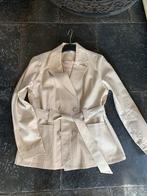 MORGAN jasje/blazer,42,zandkleur,bling-bling knopen, Kleding | Dames, Jasjes, Kostuums en Pakken, Beige, Maat 42/44 (L), Zo goed als nieuw