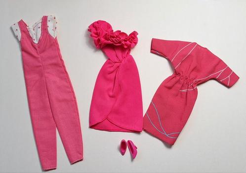 Vintage Mattel Barbie Fashion Fun kleertjes 1984-1985, Verzamelen, Poppen, Zo goed als nieuw, Fashion Doll, Verzenden