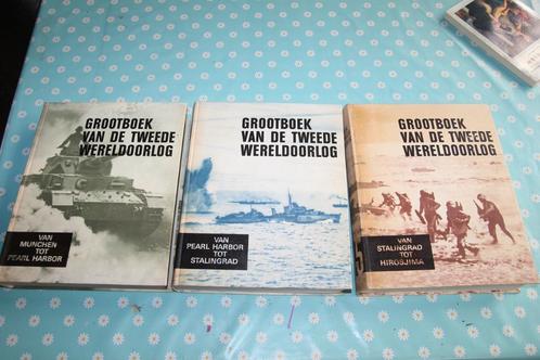 Grootboek van de tweede wereldoorlog.3 delen, Boeken, Oorlog en Militair, Gelezen, Algemeen, Ophalen of Verzenden