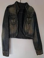 Jeans jack, Ophalen of Verzenden, Zo goed als nieuw, Maat 38/40 (M), Blauw