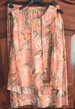 2 delig! Koraal zand La Fee Maraboutee voile top met rok 44, La Fee Maraboutee, Verzenden, Maat 42/44 (L), Oranje