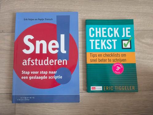 Snel Afstuderen & Chek je tekst, Boeken, Studieboeken en Cursussen, Gelezen, HBO, Ophalen of Verzenden