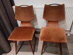Vintage stijl pastoe stoelen 2 st, Ophalen of Verzenden, Zo goed als nieuw