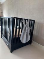 TWF zwarte box met lade, Kinderen en Baby's, Boxen, Ophalen, Gebruikt, In hoogte verstelbaar