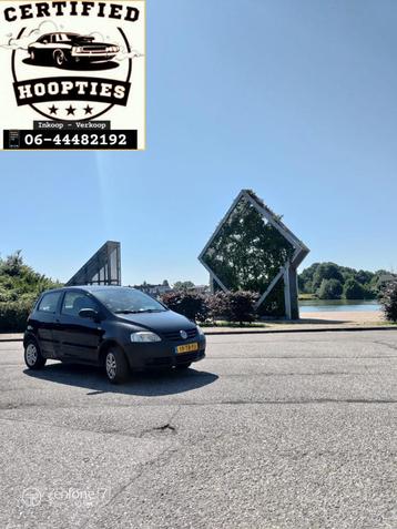 Volkswagen Fox 1.4 55KW 2006 Zwart APK 23/07/2026 LAGE KM !! beschikbaar voor biedingen