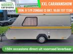 Kip KK-400-EK kompakt VOORTENT + HEFDAK + ENKELE BEDDEN, Caravans en Kamperen, Caravans, Kip, Tot en met 2, Bedrijf, 5 tot 6 meter