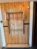 Kapstok + steigerhouten planken, Huis en Inrichting, Ophalen of Verzenden, Zo goed als nieuw, Hout, Wandkapstok