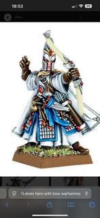 Warhammer high elfs hero, lord, noble, Ophalen of Verzenden, Zo goed als nieuw, Warhammer, Figuurtje(s)