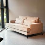 Mooie lux hotel chique 3 zits bank taupe, Ophalen, Gebruikt, Tweepersoons, 75 tot 100 cm