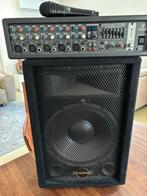 PA-Systeem met Behringer PMP518M 5-kanaals Powered Mixer, Muziek en Instrumenten, Ophalen, Gebruikt, Minder dan 500 watt, P.A.