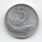 Italië 5 lire 1955  KM# 92, Postzegels en Munten, Munten | Europa | Niet-Euromunten, Verzenden, Italië, Losse munt