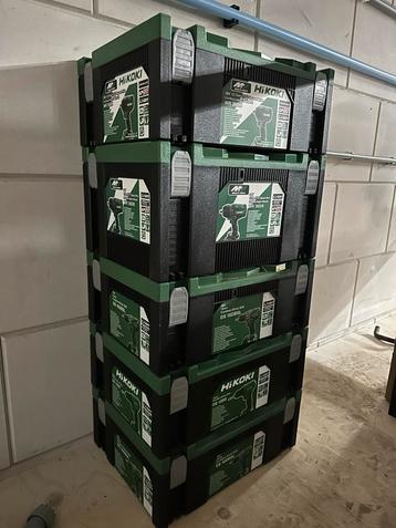 5x Hikoki Gereedschapskoffers beschikbaar voor biedingen