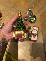 Unieke glazen kerstballen zebra gum parfum hond camera wijn, Diversen, Kerst, Ophalen of Verzenden, Nieuw