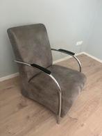 Fauteuil / stoel te koop antraciet/grijs, Huis en Inrichting, Ophalen, Minder dan 75 cm, Zo goed als nieuw, Stof