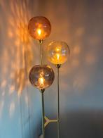 Vloerkampen met 3 glazen bollen, Huis en Inrichting, Ophalen, Gebruikt, Glas, 150 tot 200 cm