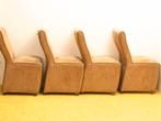4 eetkamerstoelen 35545, Ophalen of Verzenden, Gebruikt, Bruin, Vijf, Zes of meer stoelen