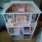 Groot poppenhuis van Kidkraft met accesoires, Ophalen, Gebruikt, Poppenhuis