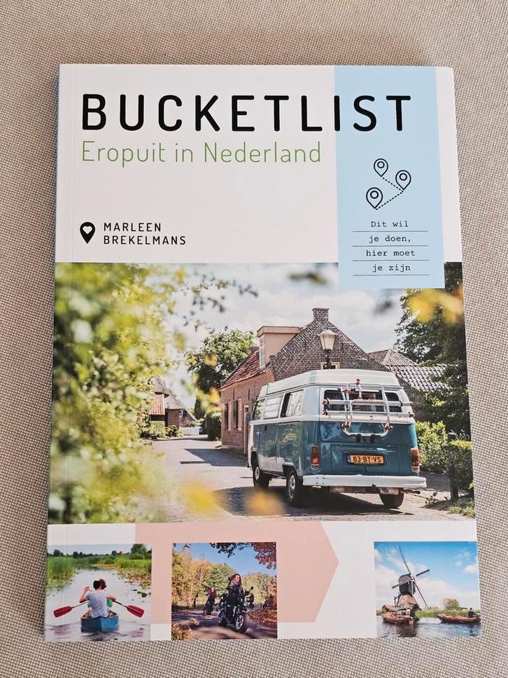 Reisboek Bucketlist Eropuit in Nederland Marleen Brekelmans, Boeken, Reisgidsen, Reisgids of -boek, Europa, Ophalen of Verzenden