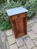 Vintage kastje met marmeren blad, Ophalen, Gebruikt