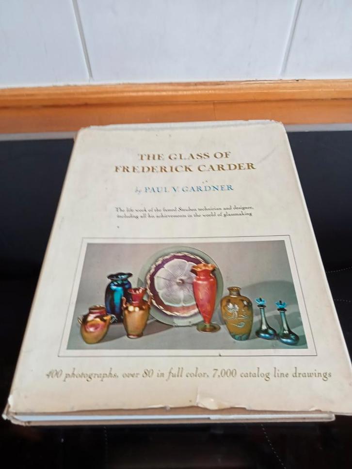 The Glass of Frederick Carder 1976. 2e druk., Boeken, Kunst en Cultuur | Beeldend, Zo goed als nieuw, Schilder- en Tekenkunst