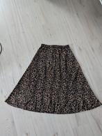 Zara rok - goud metallic animal print - maat M, Maat 38/40 (M), Ophalen of Verzenden, Zo goed als nieuw, Onder de knie