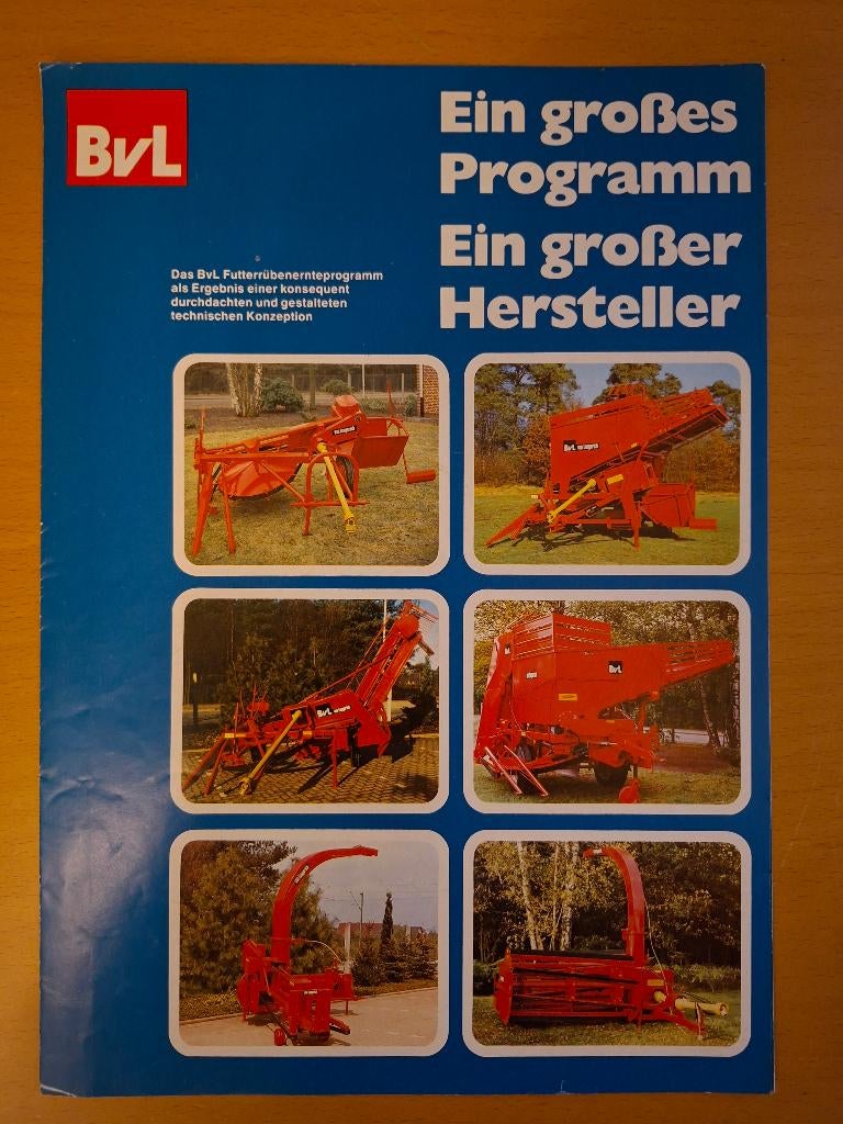 Folder van Lengerich machines, Ophalen of Verzenden, Gelezen, Tractor en Landbouw