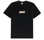 Supreme Burberry Box Logo Tee Black M, Kleding | Heren, T-shirts, Nieuw, Maat 48/50 (M), Ophalen of Verzenden, Supreme