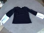 Blauw/wit Promiss blousje, maat XS, Promiss, Zo goed als nieuw, Maat 34 (XS) of kleiner, Verzenden