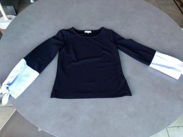 Blauw/wit Promiss blousje, maat XS beschikbaar voor biedingen