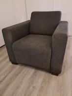 Gratis!!! Donkergrijze Fauteuil!, Gebruikt, Ophalen