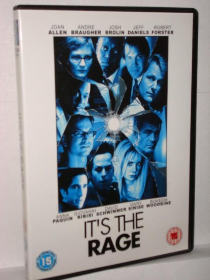 DVD - It's the Rage met Jeff Daniels en Joan Allen, Cd's en Dvd's, Dvd's | Actie, Zo goed als nieuw, Actie, Vanaf 16 jaar, Ophalen of Verzenden