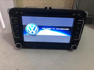 NIEUW vw volkswagen seat skoda rns 510 look radio Bluetooth beschikbaar voor biedingen