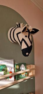 Dierenkop vilt zebra van Loods5, Ophalen of Verzenden, Zo goed als nieuw, Wanddecoratie