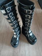 Laarzen cotic metaal, Kleding | Dames, Ophalen of Verzenden, Zo goed als nieuw, Maat 36 (S), Broek