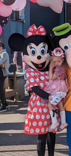 Minnie Mouse te huur met of zonder acteur / kinderfeestje, Ophalen of Verzenden, Verjaardag