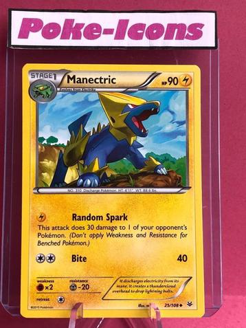 2015 25/108 Manectric beschikbaar voor biedingen