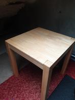 Houten tafel, Huis en Inrichting, Tafels | Eettafels, Ophalen, 50 tot 100 cm, Tot twee personen, 50 tot 100 cm