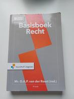 Basisboek recht 15e druk, Noordhoff Uitgevers, Ophalen