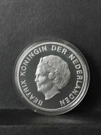 Zilveren penning  koningin Beatrix 1995, Nederland, Ophalen of Verzenden, Zilver