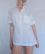 MARCO PECCI Blouse , Maat 42 , LINNEN, Verzenden, Zo goed als nieuw, Maat 42/44 (L), Wit